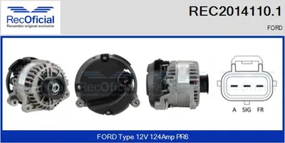 Alternator Ford TOURNEO CONNECT · Ford TRANSIT CONNECT