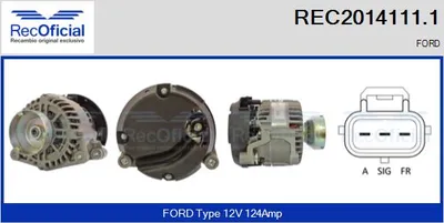 Alternator Ford FOCUS I · Ford FOCUS I Turnier · Ford FOCUS I Saloon