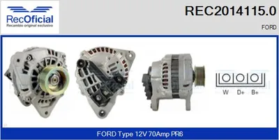 Alternator Ford ESCORT V · Ford ESCORT V Turnier · Ford ESCORT V Saloon