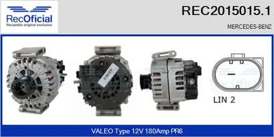 Alternator Mercedes-Benz C-CLASS · Mercedes-Benz C-CLASS T-Model · Mercedes-Benz E-CLASS