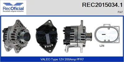 Alternator Fiat DUCATO Bus · Fiat DUCATO Van · Fiat DUCATO Platform/Chassis
