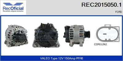 Alternator Ford MONDEO IV Saloon · Ford MONDEO IV · Ford MONDEO IV Turnier
