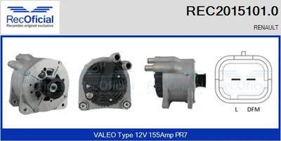 Alternator Renault LAGUNA II · Renault LAGUNA II Grandtour · Renault ESPACE IV