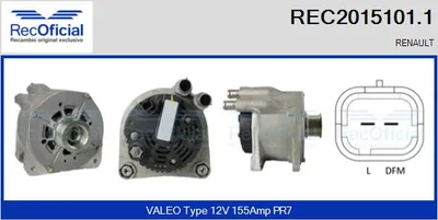 Alternator Renault LAGUNA II · Renault LAGUNA II Grandtour · Renault ESPACE IV