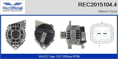 Alternator Renault LAGUNA I · Renault LAGUNA I Grandtour · Renault MEGANE I
