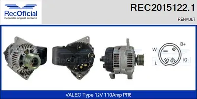 Alternator Renault LAGUNA I · Renault LAGUNA I Grandtour