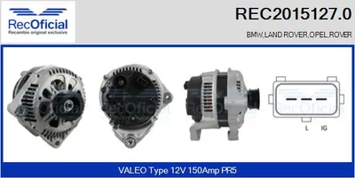 Alternator Opel OMEGA B Estate · Bmw 7 · Bmw 5