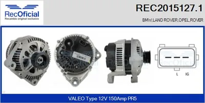 Alternator Opel OMEGA B Estate · Bmw 7 · Bmw 5