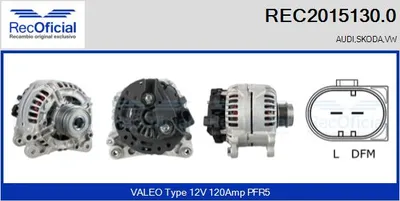 Alternator Audi A4 B5 · Vw PASSAT B5 · Audi A6 C5