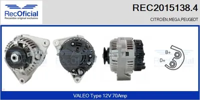 Alternator Peugeot 106 I · Citroën ZX · Peugeot 306 Hatchback