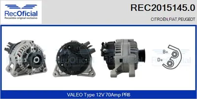 Alternator Peugeot 306 Hatchback · Peugeot 306 · Citroën C15 Box Body/MPV
