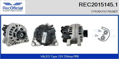 Alternator Peugeot 306 Hatchback · Peugeot 306 · Citroën C15 Box Body/MPV