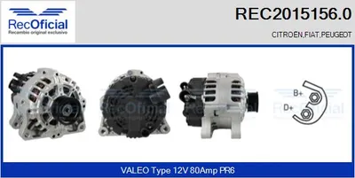 Alternator Peugeot 306 Hatchback · Peugeot 306 · Citroën EVASION MPV