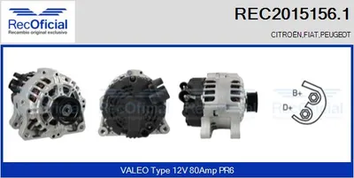Alternator Peugeot 306 Hatchback · Peugeot 306 · Citroën EVASION MPV
