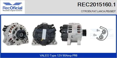 Alternator Peugeot 806 · Citroën XANTIA · Peugeot 306 Hatchback