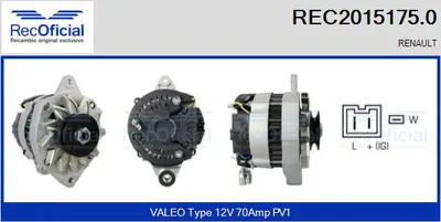 Alternator Renault ESPACE II · Renault 21 Saloon · Renault 21 Estate