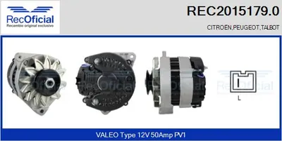 Alternator Peugeot 104 · Peugeot 104 Coupe · Talbot SAMBA