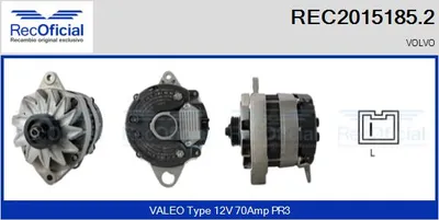 Alternator Volvo 460 · Volvo 480 · Volvo 440