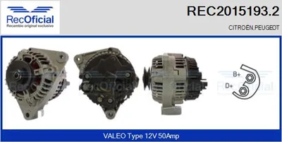 Alternator Peugeot 106 I · Citroën ZX · Peugeot 306 Hatchback