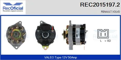 Alternator Volvo 340-360 · Renault MASTER I Van · Renault MASTER I Platform/Chassis