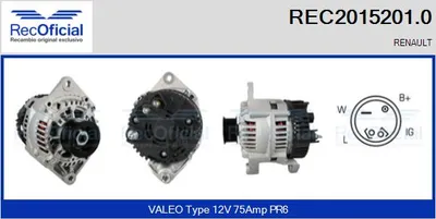 Alternator Renault CLIO I · Renault LAGUNA I · Renault LAGUNA I Grandtour