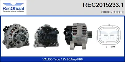 Alternator Peugeot 307 · Citroën C3 I · Peugeot 307 SW