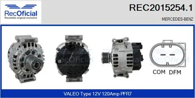 Alternator Mercedes-Benz C-CLASS · Mercedes-Benz C-CLASS Coupe · Mercedes-Benz C-CLASS T-Model