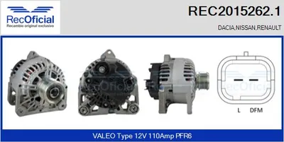 Alternator Renault KANGOO · Renault KANGOO Express · Renault CLIO II Hatchback Van