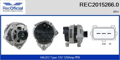 Alternator Bmw 7 · Bmw 5 · Bmw 5 Touring