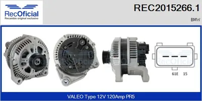 Alternator Bmw 7 · Bmw 5 · Bmw 5 Touring