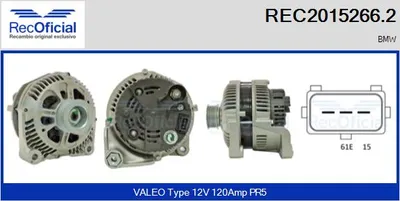 Alternator Bmw 7 · Bmw 5 · Bmw 5 Touring