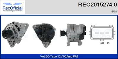Alternator Bmw 3 Compact · Bmw 3 Convertible · Bmw 3