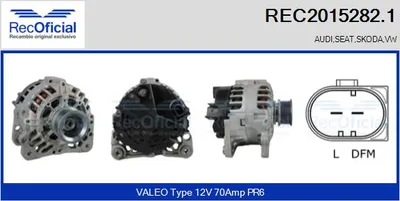 Alternator Seat CORDOBA · Seat IBIZA II · Vw POLO III CLASSIC