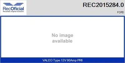 Alternator Ford KA · Ford FIESTA V · Ford FUSION