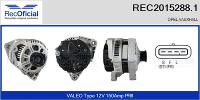 Alternator Opel SINTRA