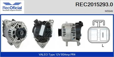 Alternator Nissan MICRA III