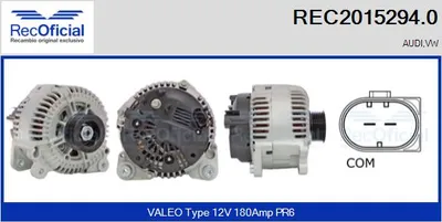 Alternator Vw TOUAREG · Audi A8 D3 · Audi A6 C6