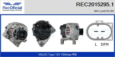Alternator Bmw 3 · Bmw 3 Touring · Land Rover FREELANDER I