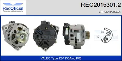 Alternator Citroën XANTIA · Peugeot 605 · Citroën XANTIA Break