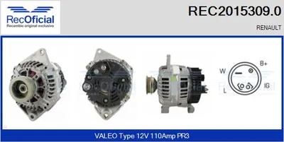 Alternator Renault SAFRANE I
