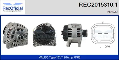 Alternator Renault LAGUNA II · Renault LAGUNA II Grandtour