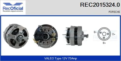 Alternator Porsche 911 · Porsche 911 Targa · Porsche 914