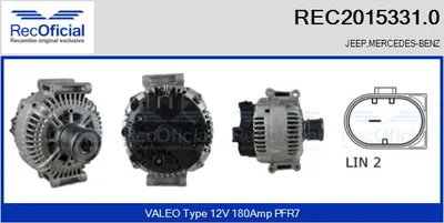 Alternator Mercedes-Benz C-CLASS · Mercedes-Benz C-CLASS T-Model · Mercedes-Benz E-CLASS