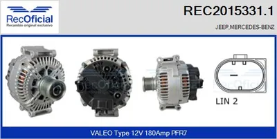 Alternator Mercedes-Benz C-CLASS · Mercedes-Benz C-CLASS T-Model · Mercedes-Benz E-CLASS