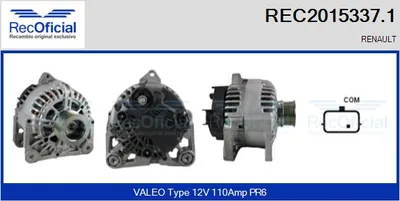 Alternator Renault MEGANE II · Renault SCÉNIC II · Renault MEGANE II Coupé-Cabriolet