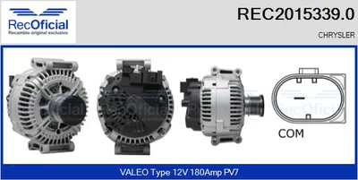 Alternator Chrysler 300C · Chrysler 300C Touring