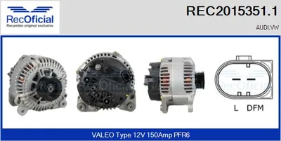 Alternator Audi A4 B7 · Audi A4 B7 Avant · Audi A4 B7 Convertible