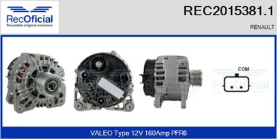 Alternator Renault MEGANE II · Renault SCÉNIC II · Renault MEGANE II Coupé-Cabriolet