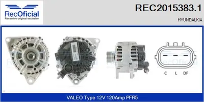 Alternator Kia CEE'D Hatchback · Kia CEE'D SW · Kia PRO CEE'D