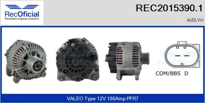 Alternator Vw TOUAREG · Audi Q7